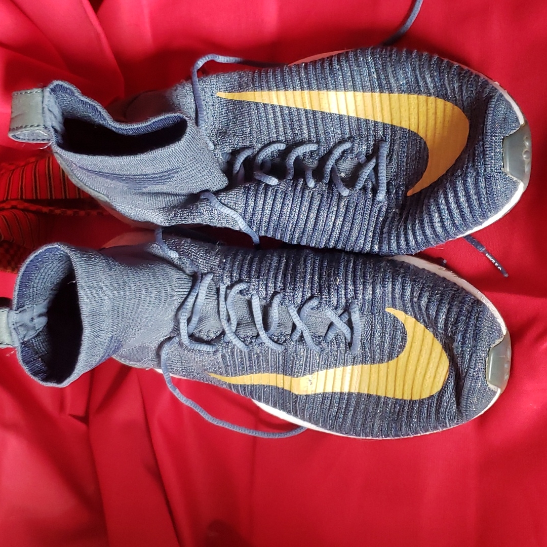 Nike Shoes | Men Nike Zoom Air | Color: Blue/Gold | Size: 10