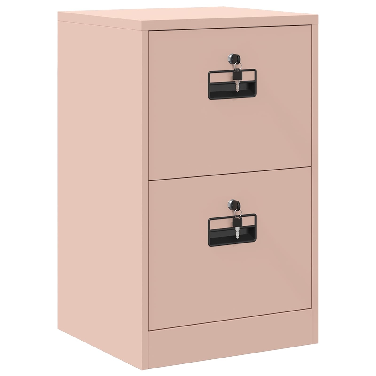 vidaXL Aktenschrank Rosa 45,5 x 42 x 74,5 cm Kaltgewalzter Stahl Image