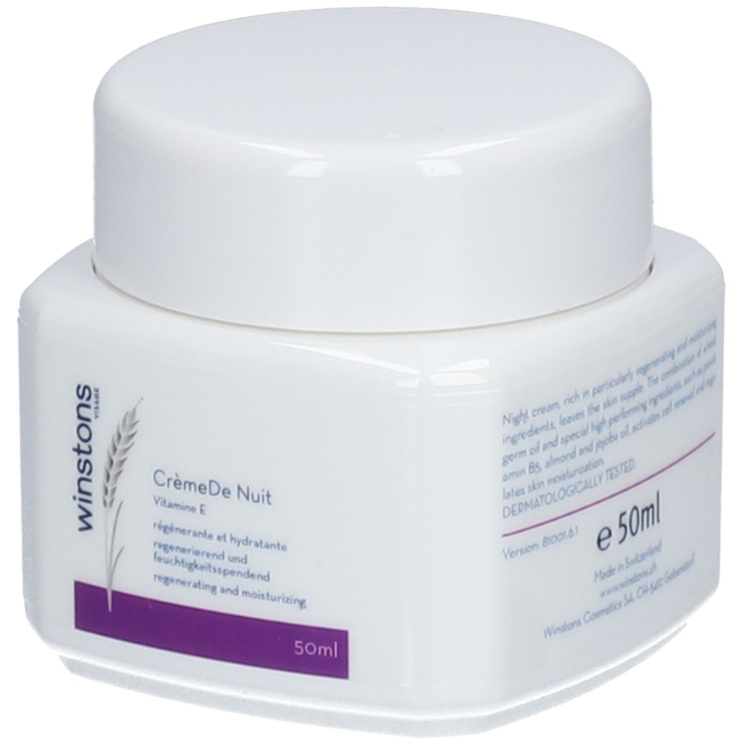 Winstons Crème Nuit 50 ml Creme