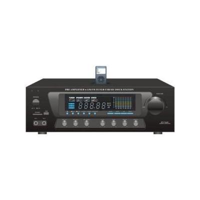 Pyle Home PT270AIU 600-Watt Stereo Receiver AM-FM Tuner, USB/SD, iPod Docking Station and Subwoofer