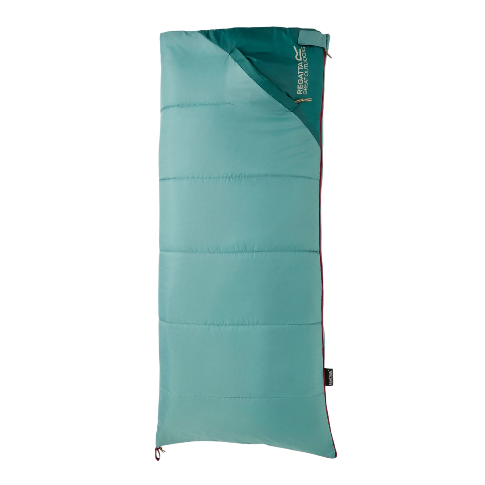 Regatta Unisex Childrens/kids Paven 2 Season Left-handed Sleeping Bag (arctic/mediterranean Blue) - Turquoise - One Size