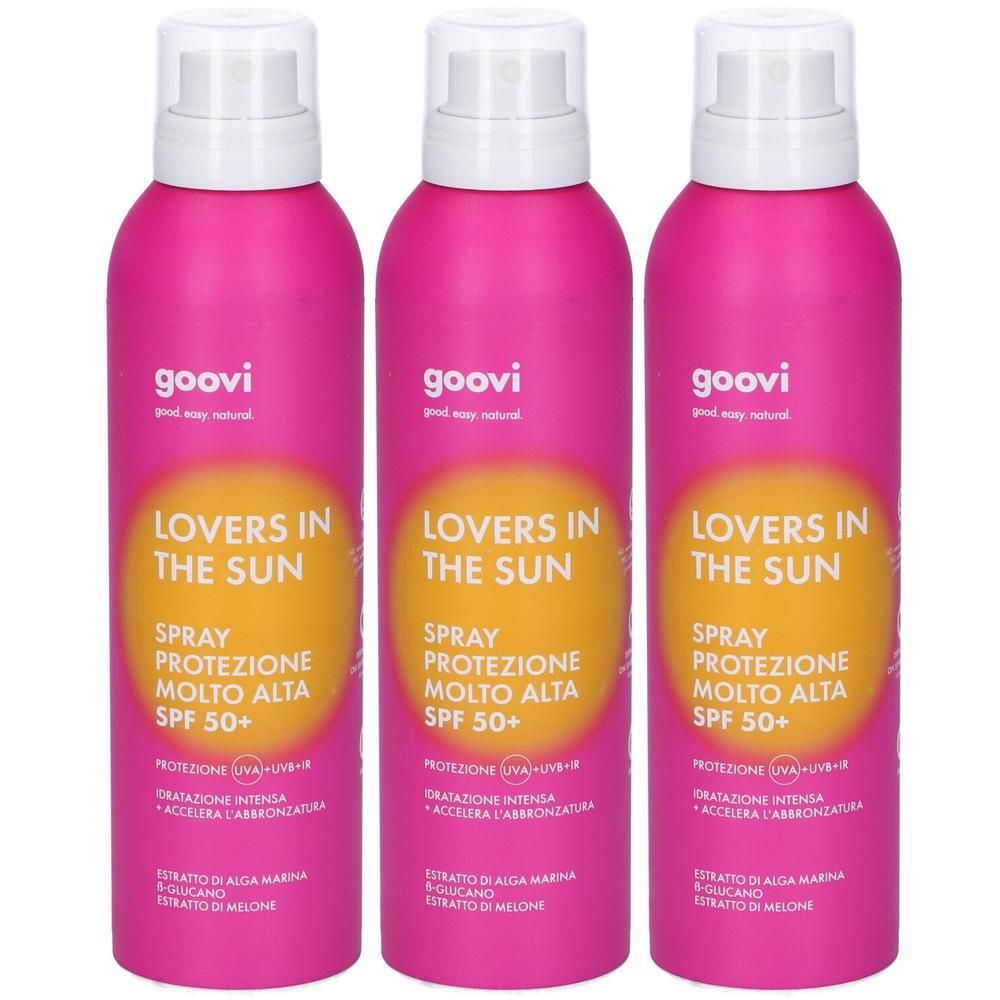 Goovi Lovers In The Sun Spray Solare Corpo Protezione Molto Alta SPF50