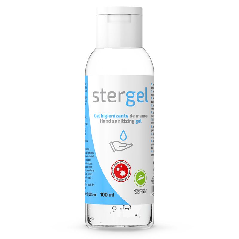 Stergel - Gel igienizzante mani idroalcolico Aloe Vera 1 St