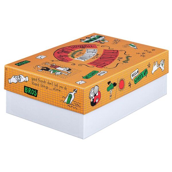 Falken Geschenkbox »Friends« 24,0/36,0/12,0 cm 1 Stück, 12x36 cm
