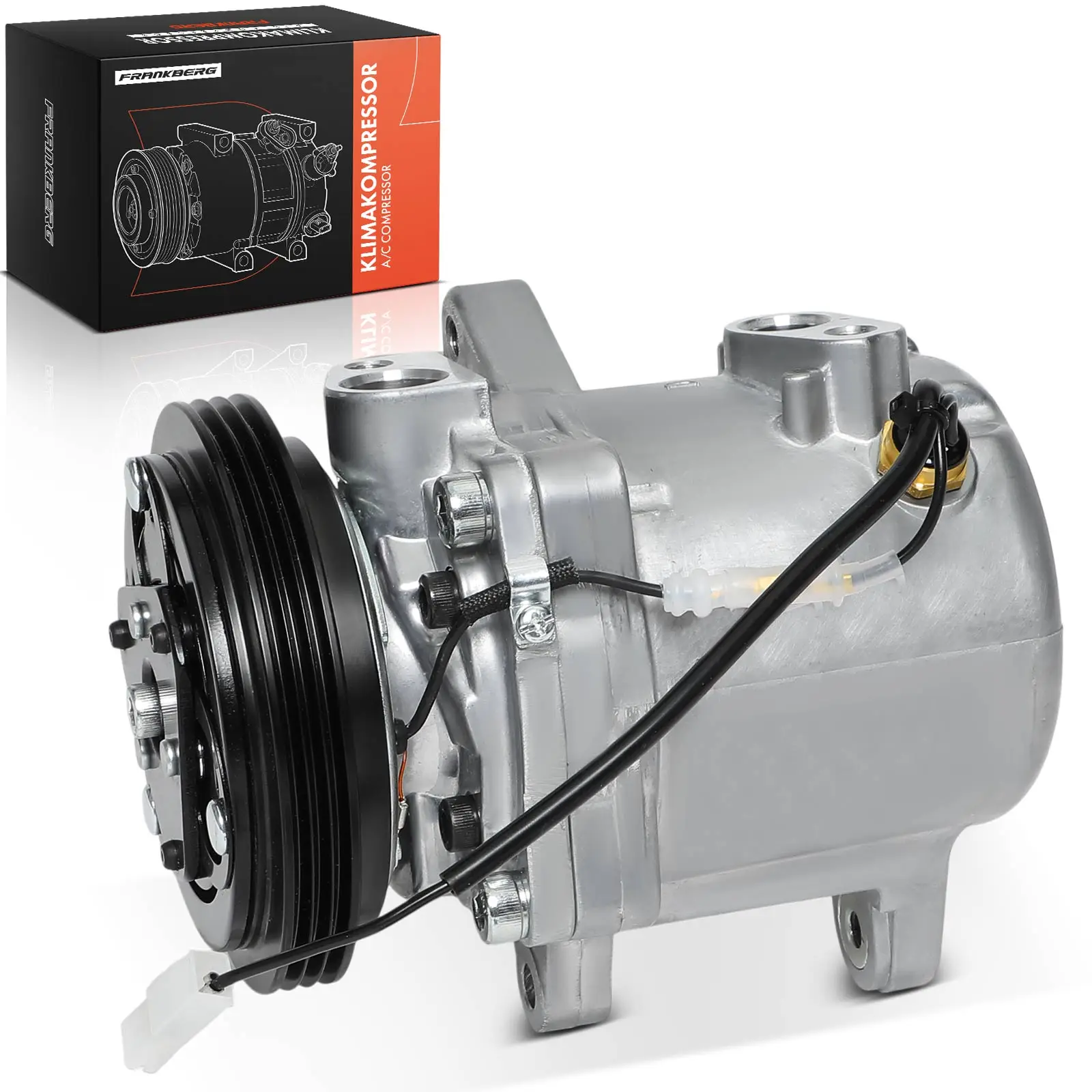 Frankberg 1x Klimakompressor für Smart Fortwo 450 0.6L-0.8L Roadster 452 0.7L 2003-2007 A1602300111 A1602300011 1602300011 Image
