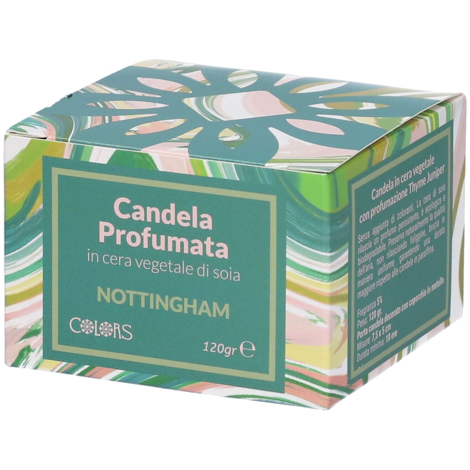 Colors Candela Profumata Nottingham in Cera Vegetale 1 pz Altro