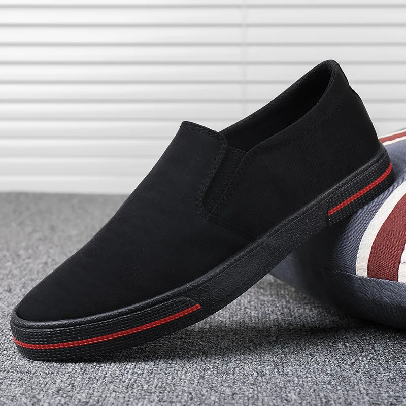 Hommes chaussures décontractées nouveaux hommes toile chaussures pour hommes mocassins hommes chaussures plates mode hommes conduite baskets zapatos de hombre