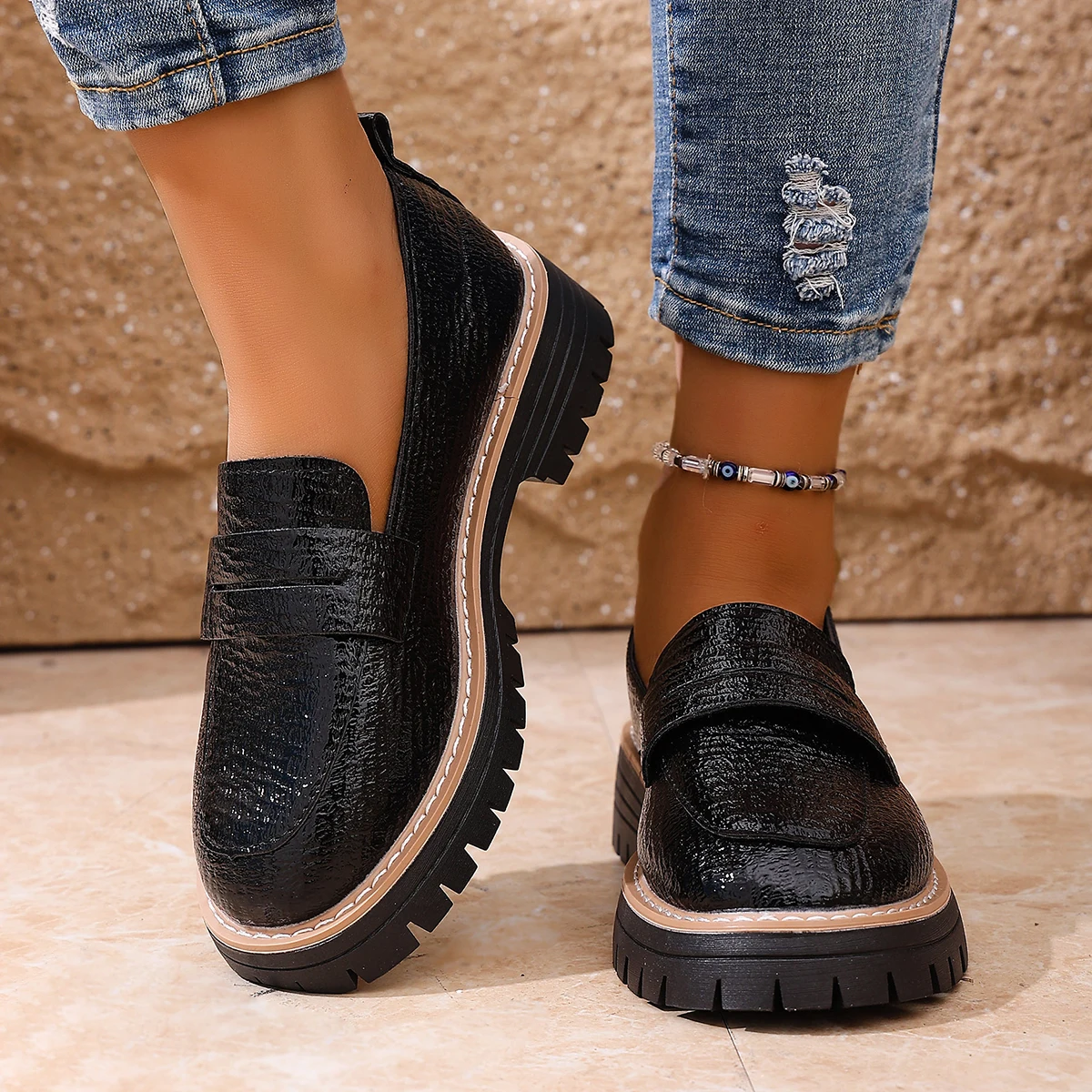 Frühling und Herbst Elegante Runde Kopf Sexy Low Heel Casual Schuhe Modische Meistverkaufte Plus Größe Neue Bequeme frauen Schuhe