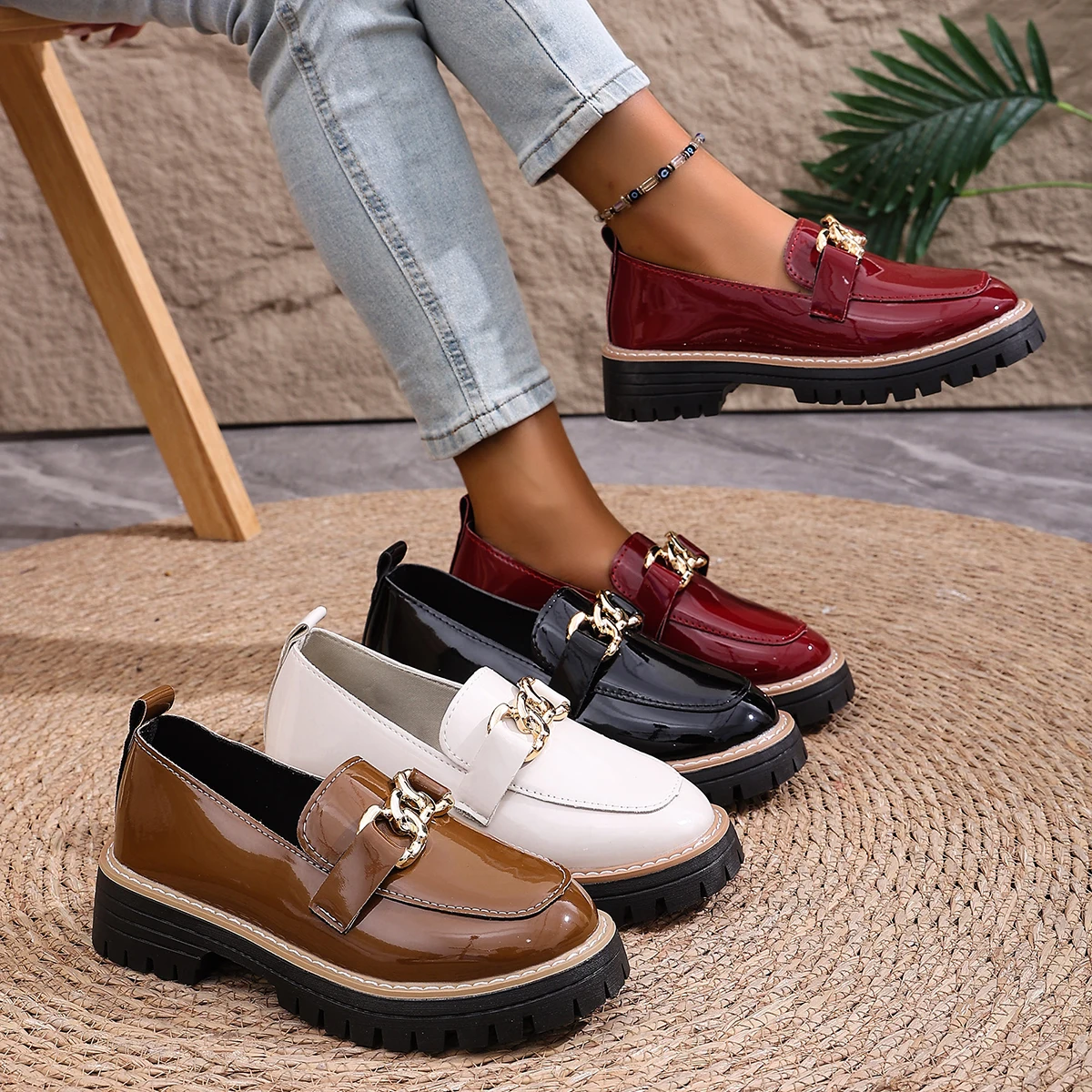 Frühling und Herbst Elegante Runde Kopf Sexy Low Heel Casual Schuhe Modische Meistverkaufte Plus Größe Neue Bequeme frauen Schuhe