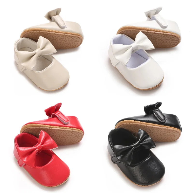Frühling und Herbst Neue Baby Mädchen Prinzessin Schuhe 0-1 Jahr Altes Baby Vielseitige Einzelne Schuhe Weichen sohlen baby Schuhe
