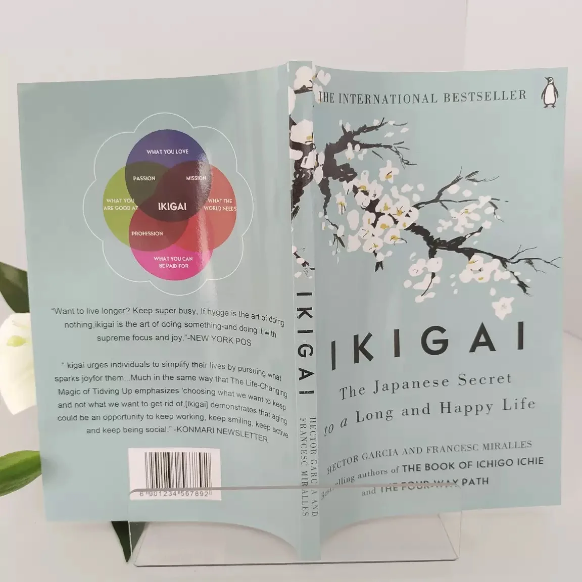 IKIGAI: Das japanische Geheimnis für ein langes und glückliches Leben von Hector Garcia & Francesc Miralles Buch Image