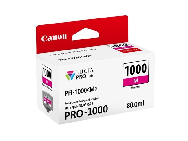 Canon Tinte PFI-1000M für Pro-1000, magenta, Inhalt: 80 ml Image