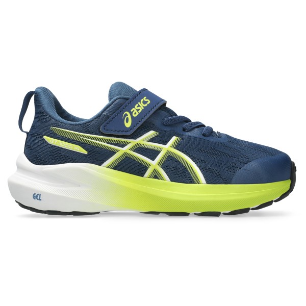 Asics - Kid's Gt-1000 14 Ps - Runningschuhe US 2 | EU 33,5 blau/grün