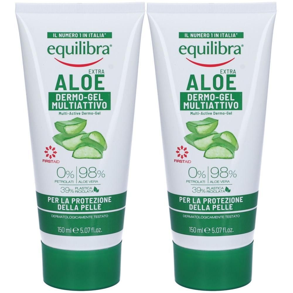 Equilibra® Aloe Dermo-Gel Multiattivo 2x150 ml