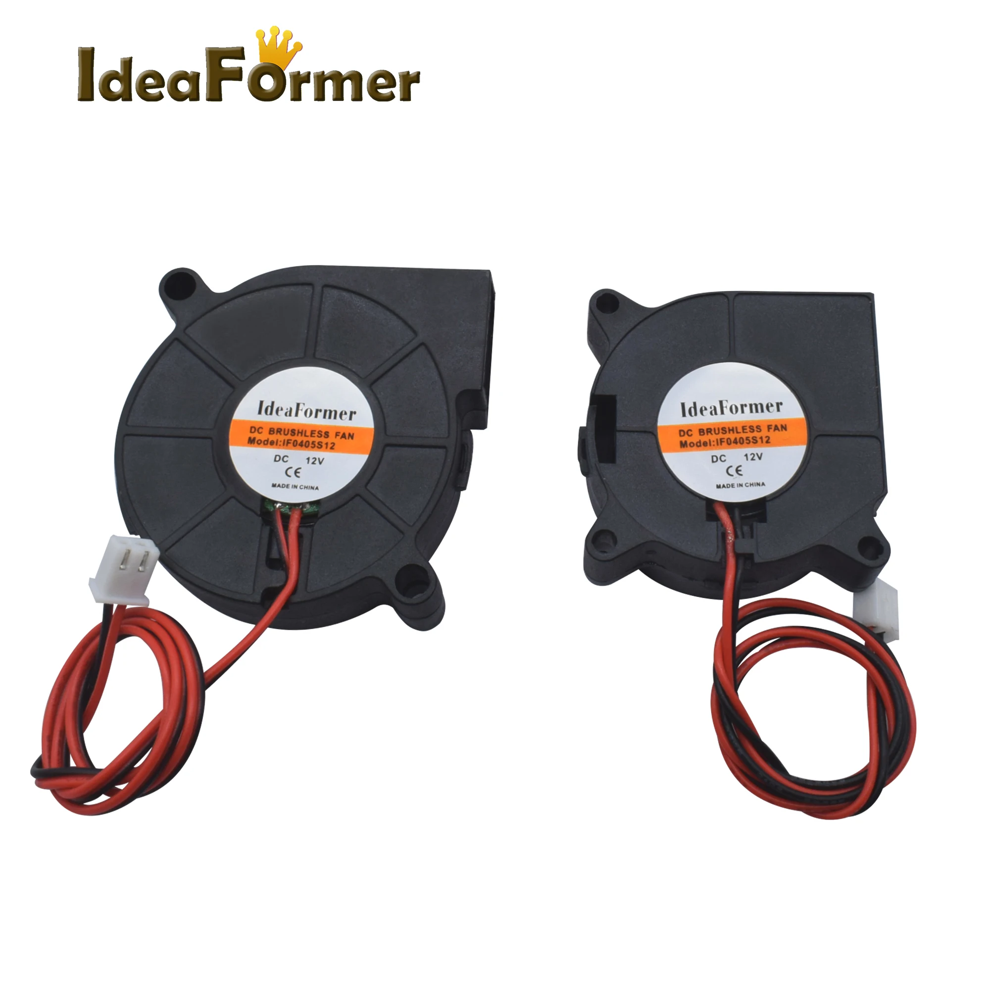 DC-Lüfter 5 V 12 V 24 V 3010/4010/5015/5010 Dupont Drahtkühler 5015 Turbogebläse Kühlerlüfter für die Kühlung von 3D-Druckern Image