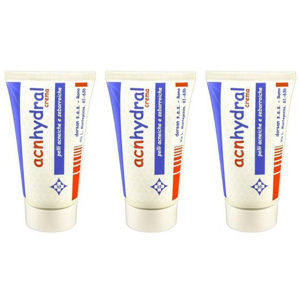 Acnhydral Crema Acne 75 Ml 3x75 ml