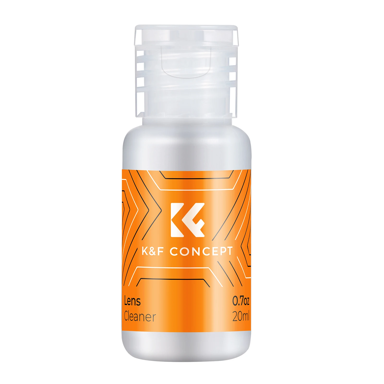 K&F Concept 20 ml Kameraobjektiv-Reinigungsflüssigkeit für DSLR-Kamera, Handy-Bildschirm, Laptop, Bildschirm, Brille, Kameraobjektiv-Reinigungsset Image