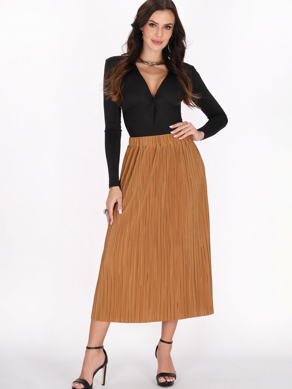 Faina Rock Damen camel, XL