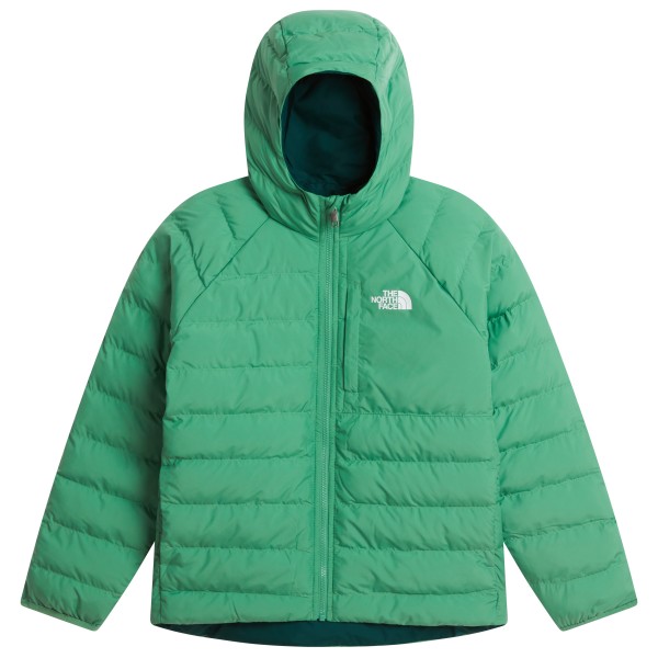 The North Face - Boy's Reversible Perrito Hooded Jacket - Kunstfaserjacke Gr M türkis