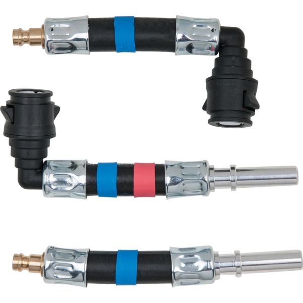 KS TOOLS Adapter-Satz, Prüfgerät-Kraftstoffsystemdruck 1501868 Image