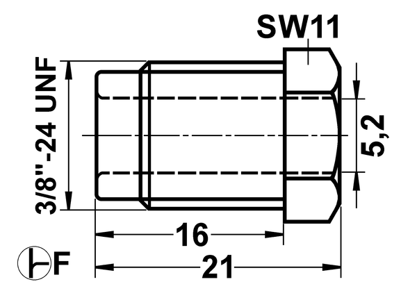 ATE Überwurfschraube 24.3516-0030.1