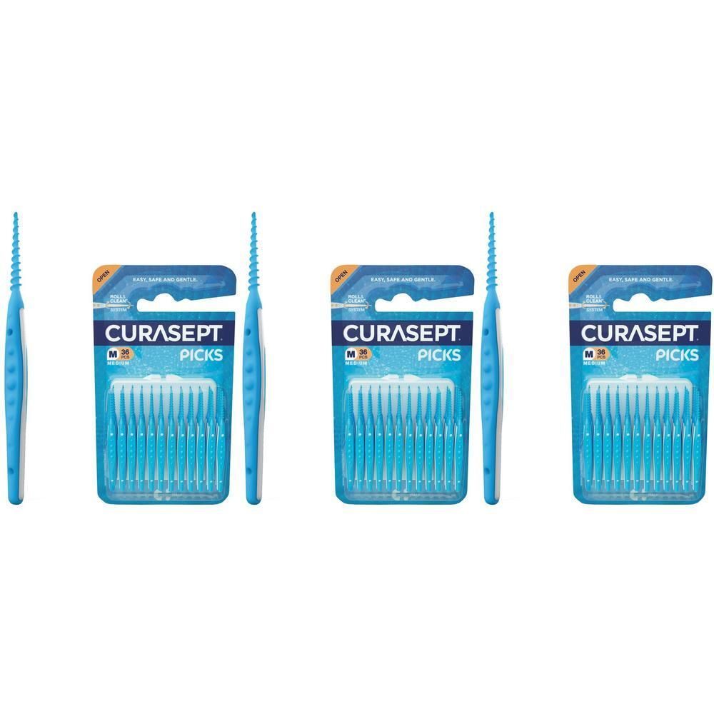 Curasept Picks Medium 3x1 St