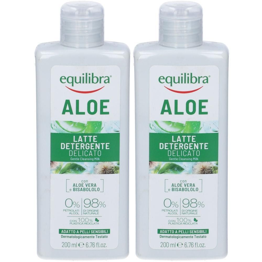 Equilibra® Aloe Latte Detergente 2x200 ml