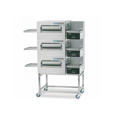 Lincoln 1180-FB3E 56 Triple Stack FastBake Conveyor Oven Package Electric