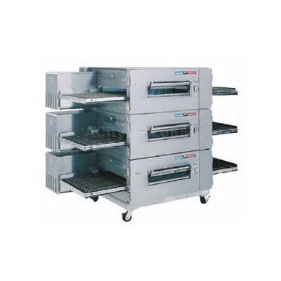 Lincoln 1600-FB3E 80 Triple Stack FastBake Conveyor Oven Package Electric