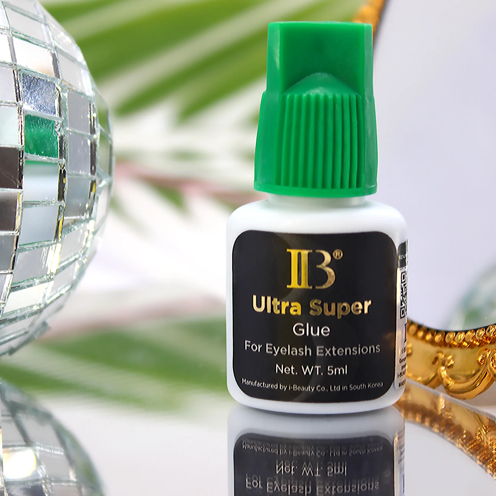 1PC IBeauty Ultra Super Kleber Gefälschte Wimpern Verlängerung Schnell Trocken Langlebig Korea Schönheit Shop Starken Klebstoff Supplie IB grüne Kappe