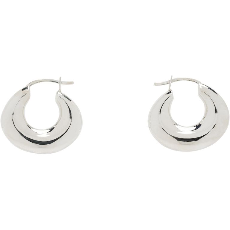 Discus Hoop Earrings - Black - Sophie Buhai Earrings