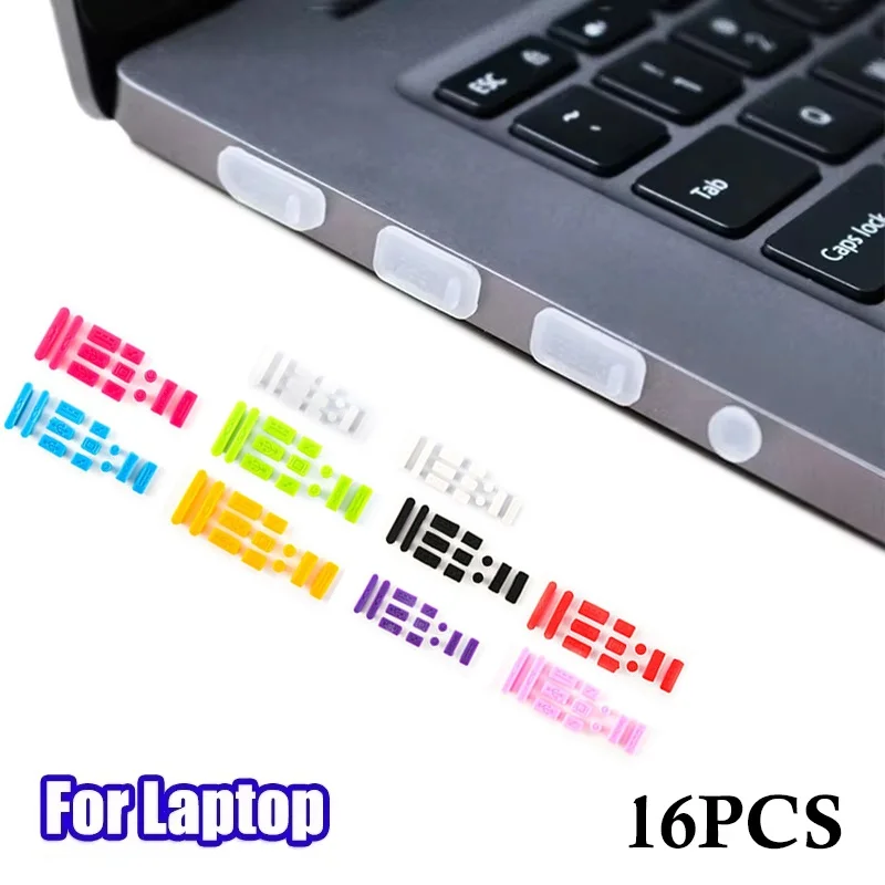 Universeller Silikon-Anti-Staub-Stecker, staubdichter Stopper für Computer-Laptops, USB-Anschluss, wasserdichte Tastaturabdeckungen Image