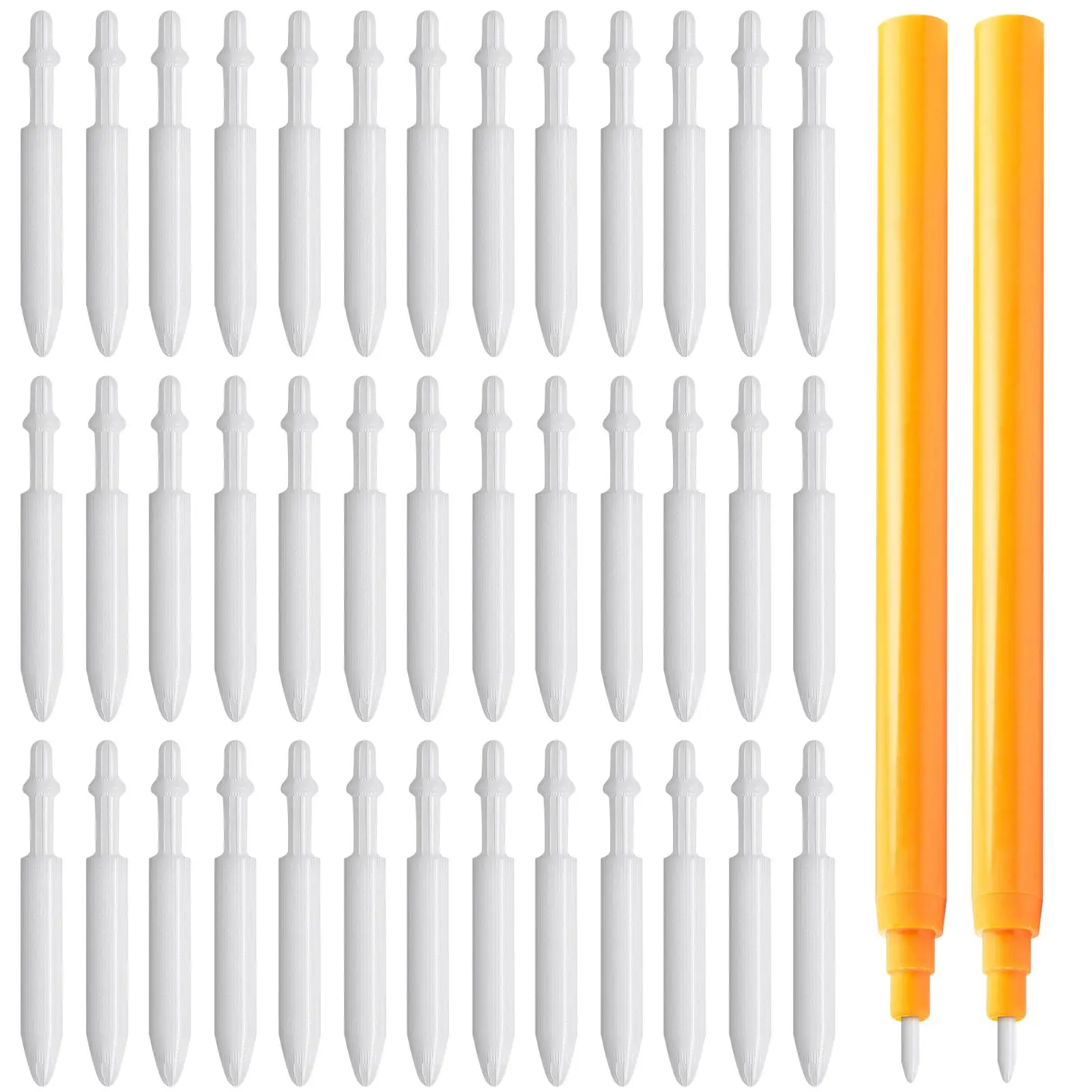 50 Stück Ersatz-Stiftspitze, Klassenzimmer-Zubehör, Spitzen, Marker, Pinselspitzen, Malerei für Farbmarker, Malspitzen, Punkte, Markierung Image