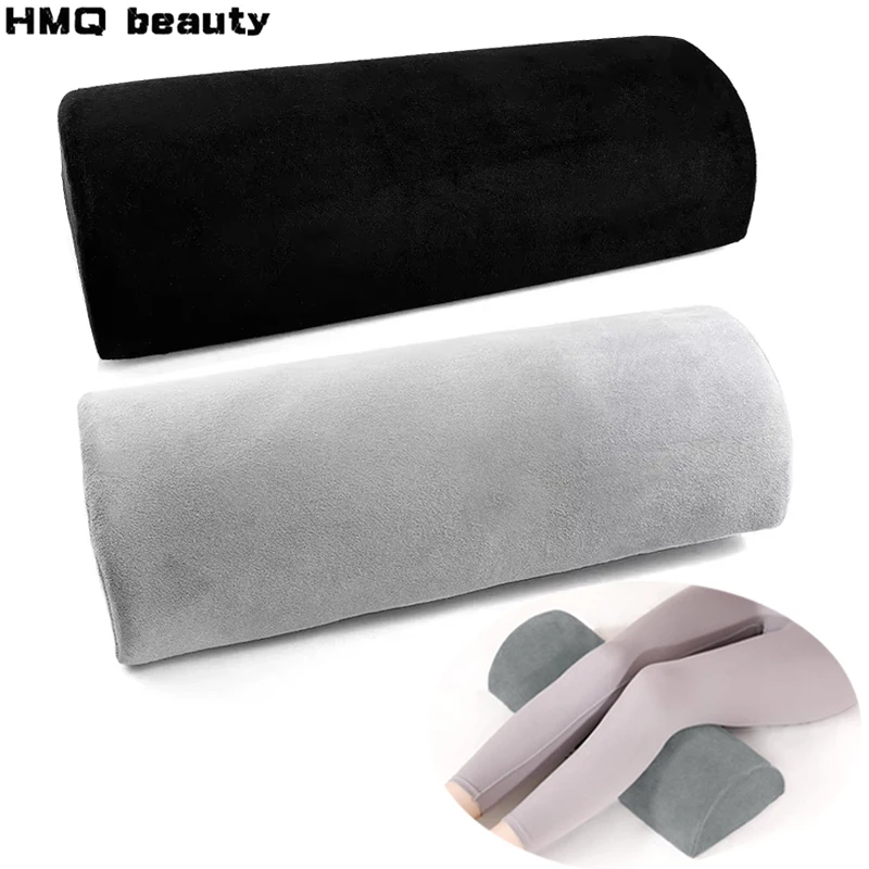 Half Moon Bolster Kissen für Beine, Memory-Schaum, Nackenstützkissen zum Pfropfen von Wimpern, halbrolles Kniekissen, Salon Beauty Supplie Image