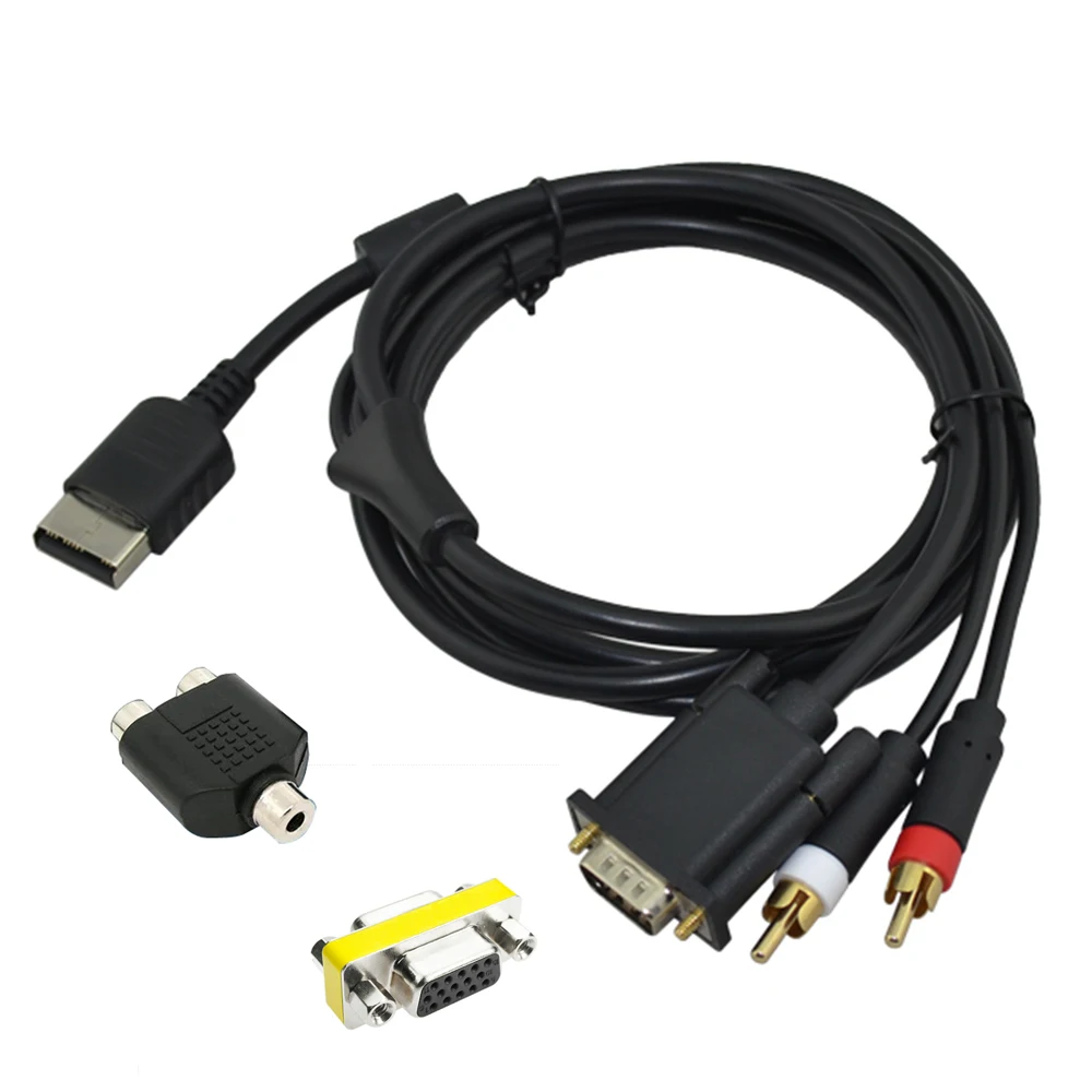 High Definition VGA-Kabel RCA-Sound-Adapter HD-Box-Kabel für Sega Dreamcast-Videospiel konsole Pal NTSC