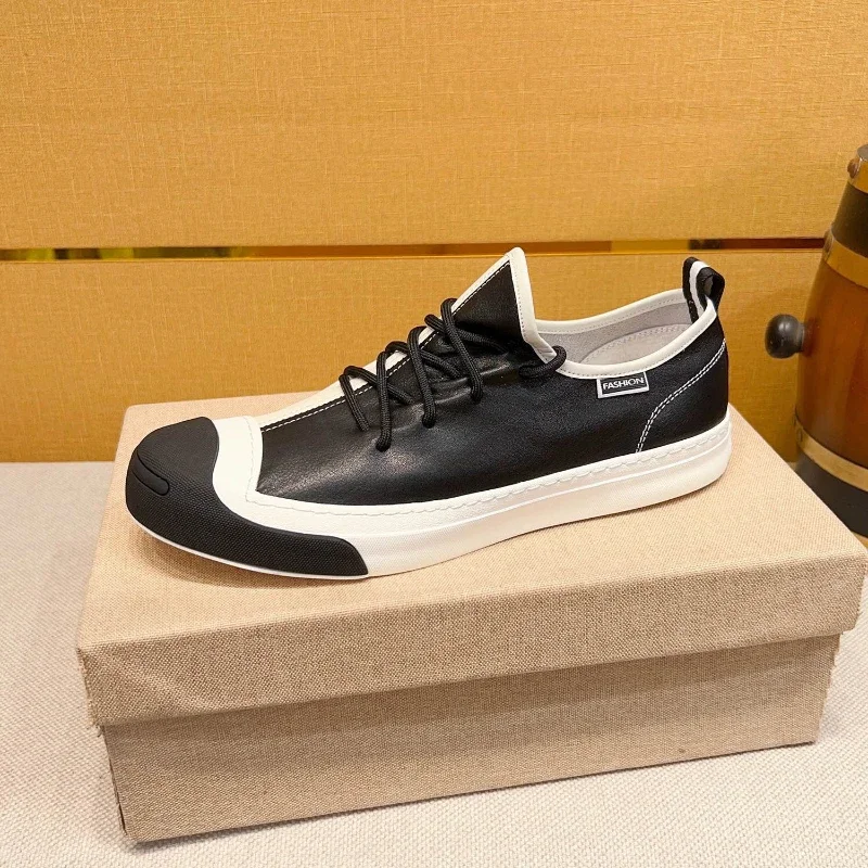 Baskets pour hommes chaussures pour hommes chaussures plates de luxe pour hommes en cuir homme chaussures pour hommes en cuir chaussures pour hommes
