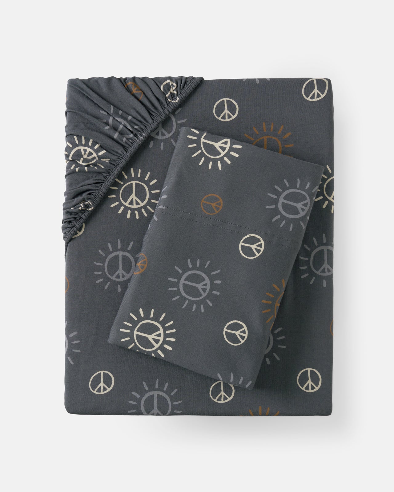 Peace & Love Twin Sheet Set - OSFA