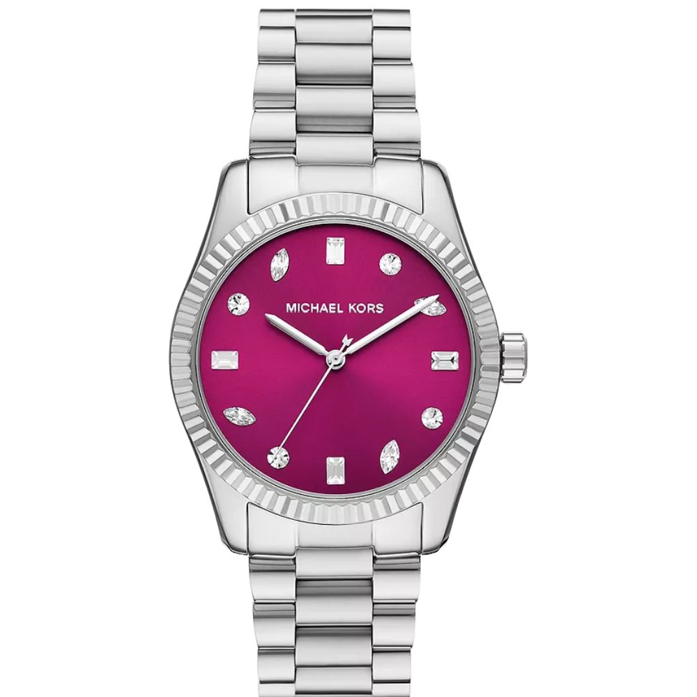 Michael Kors MK7443 Lexington Pavé Damenuhr - Elegantes Silber Design