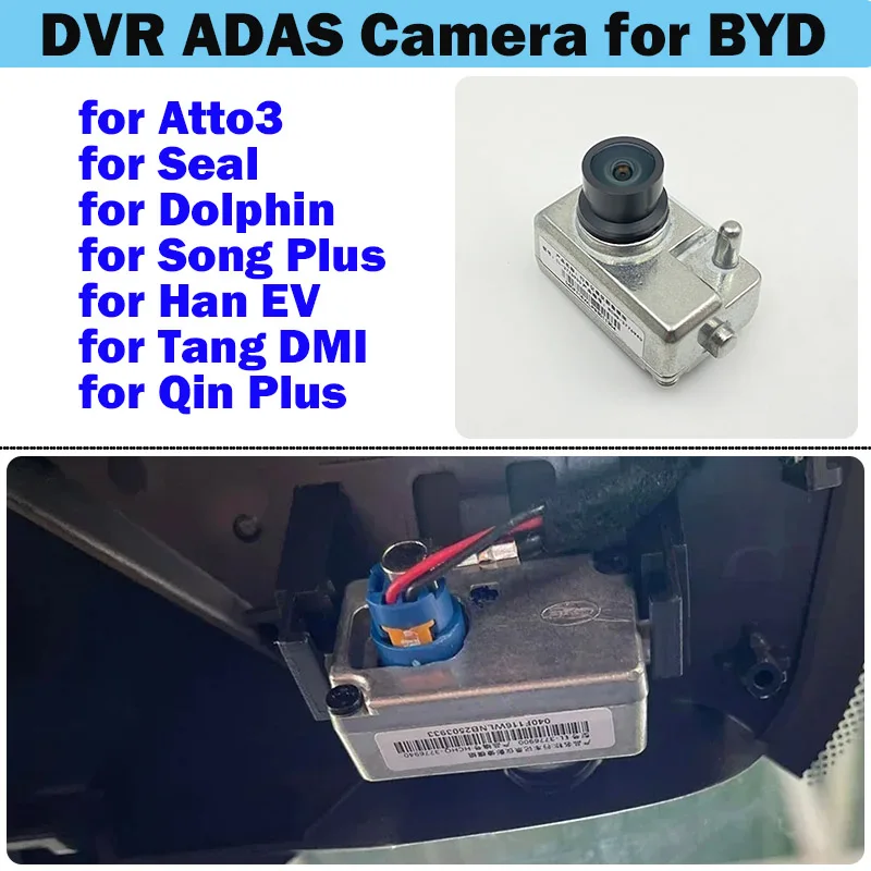 EL-3776900 GPS Camera Car Vehicle Mounted Recorder Camera for BYD Dolphin Seal Act 3 Atto 3 Yuan Song Tang Ev DVR Accessoire