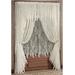 Wisteria Arbor Tailored Panel, 56 x 63, Ivory