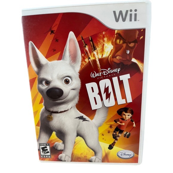 Disney Video Games & Consoles | Disney Bolt Video Game Nintendo Wii Ntsc Excellent Condition Complete W Manual | Color: Red/White | Size: Os