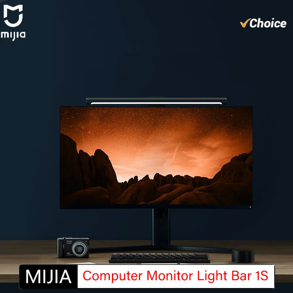 MIJIA Computer-Monitor-Lichtleiste 1S Geeignet für PC-Monitor LED-Licht Bildschirm-Hängeleuchte Augenschutz für Studenten CN