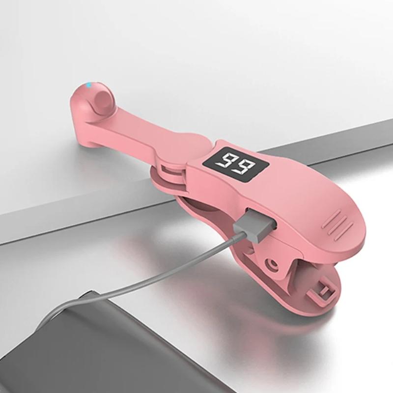B02 Auto Clicker For Phone USB Phone Screen Clicker With 108 Speed Levels pink