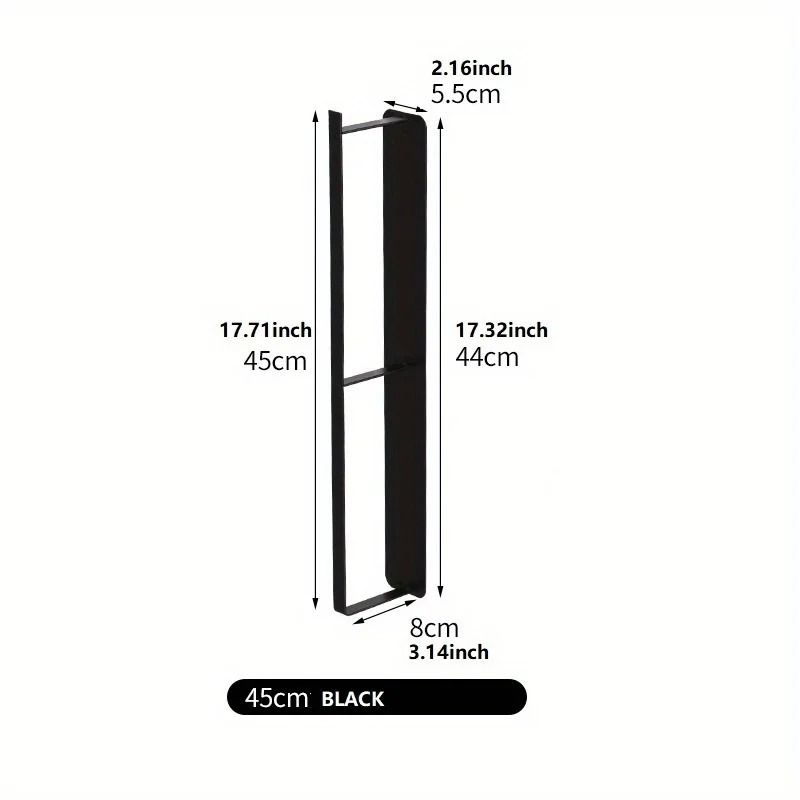 Magnetic Space Saving Laundry And Clothes Storage Rack l
