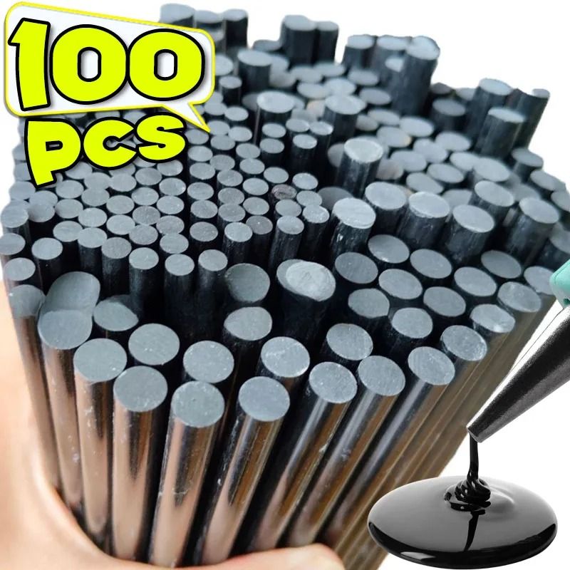 Black Paintless Dent Repair Hot Melt Glue Sticks (7mm 11mm) 7 X 100 Mm 5 Pcs