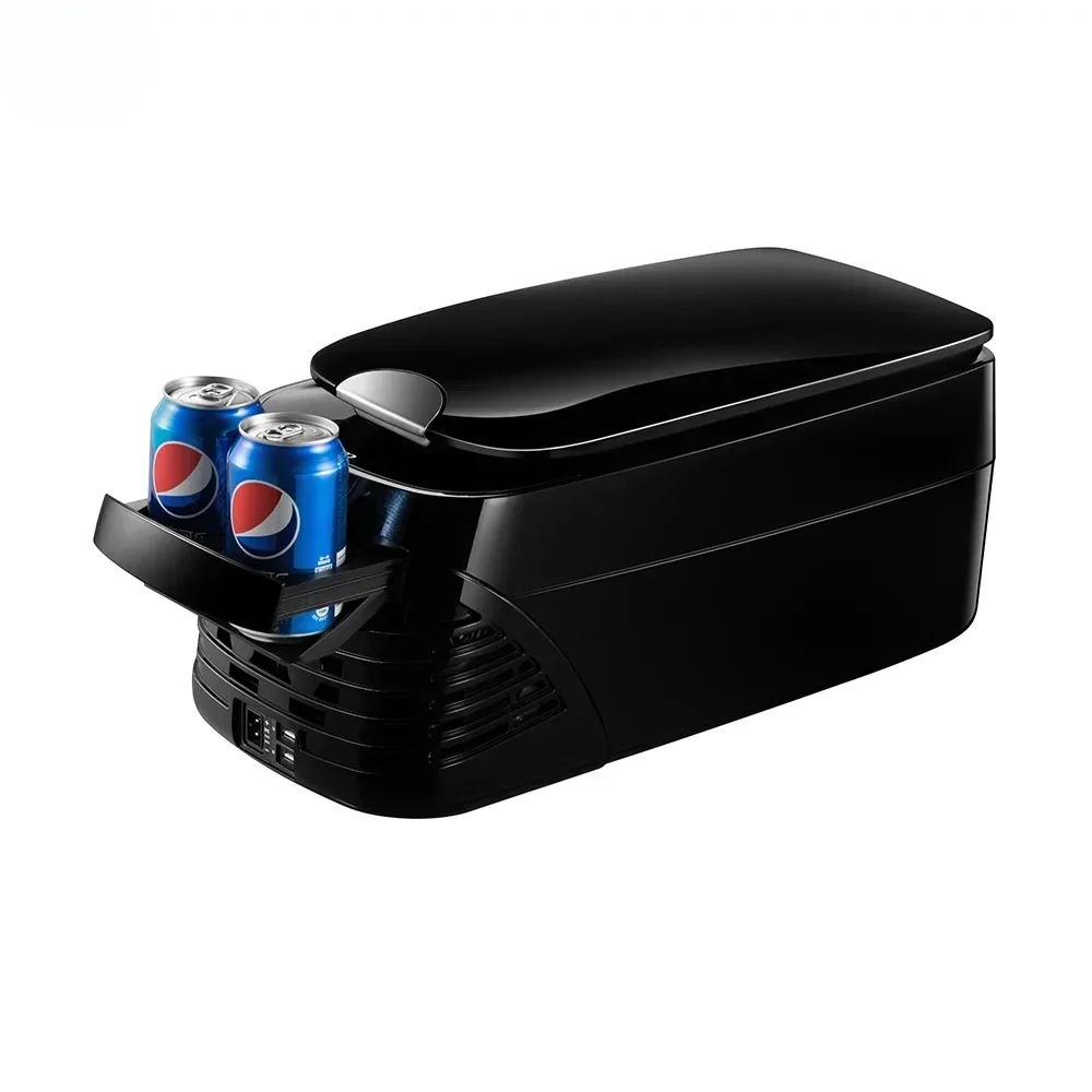 Compresseur DC portable 12V 24V, mini-réfrigérateur pour voiture, délicat, 8 litres, pour voiture, camping-car, caravane, usage familial et extérieur