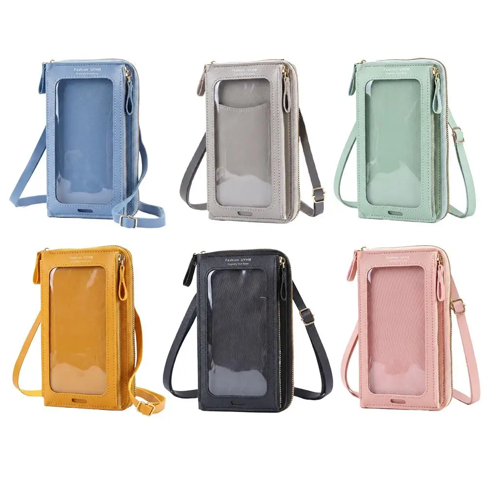 Sacs bandoulière pour femmes, sac à main pour téléphone portable à écran tactile, sac à bandoulière tendance, mini portefeuille pour téléphone portable, porte-cartes, sac à main tendance