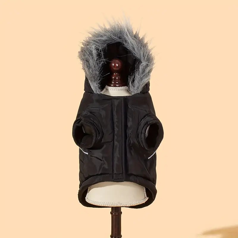 Dog Cat Coat Jacket Sports Outdoors Casual Winter Warm Breathable Soft Washable Comfortable Outdoor Casual Daily Dog Clothing for Bichon Frise Pomeranian Baby Pet Papillon Small