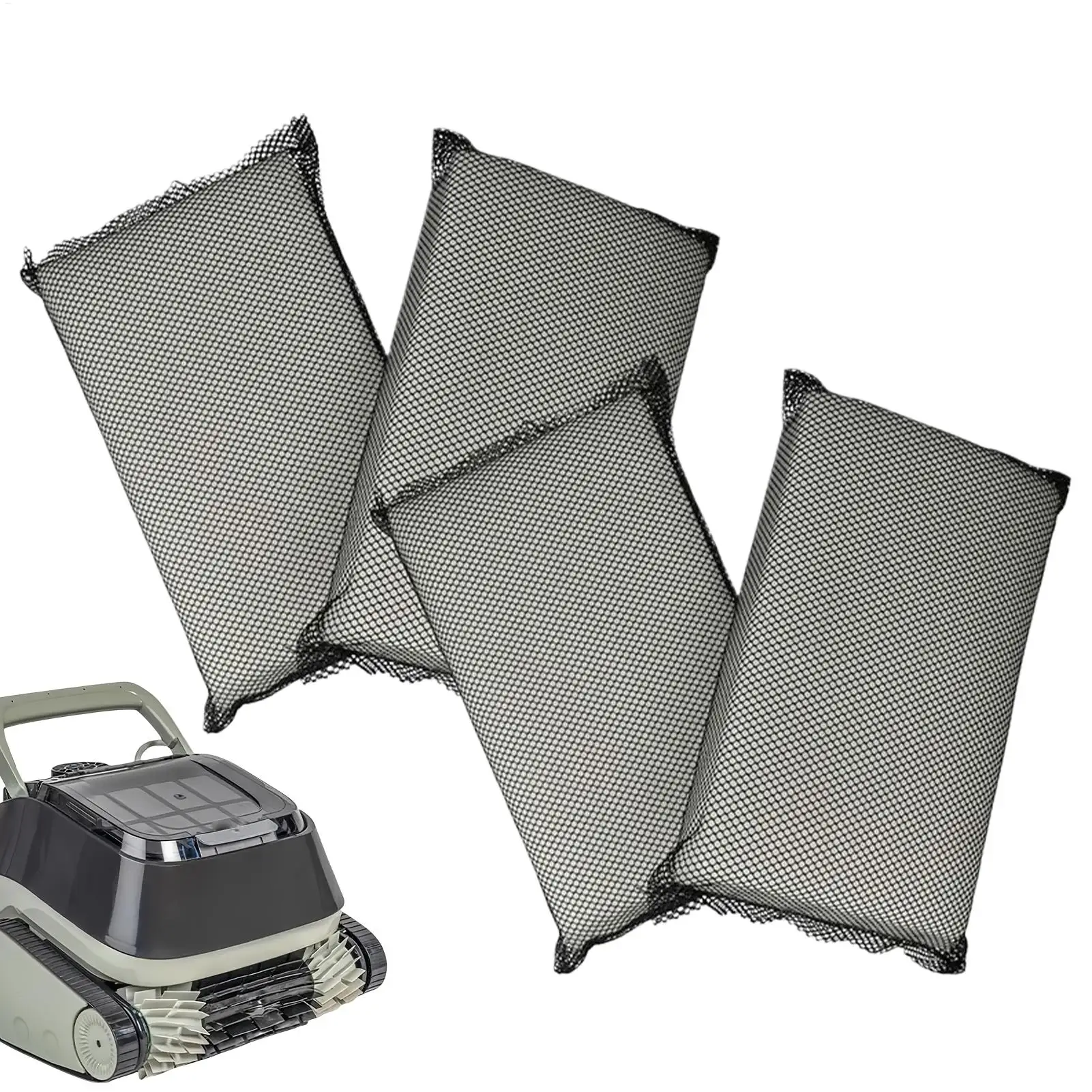 Filtre fin pour piscine, filtre pour aspirateur de piscine, tampon filtrant pour robot de piscine, pour nettoyeurs de piscine Power 4.0, filtres de remplacement, 4 pièces
