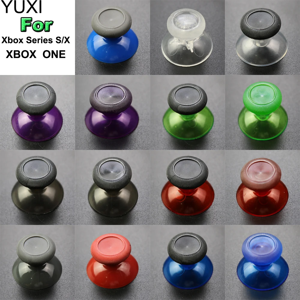 2PCS For Xbox One Xbox Series X S XSS GamePad Controller 3D Analog Thumb Sticks Grip Joystick Cap ThumbSticks Cover Replace